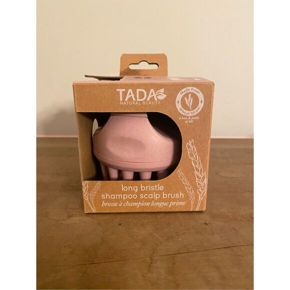 Tada Other - Tada long bristle shampoo scalp brush pink hair